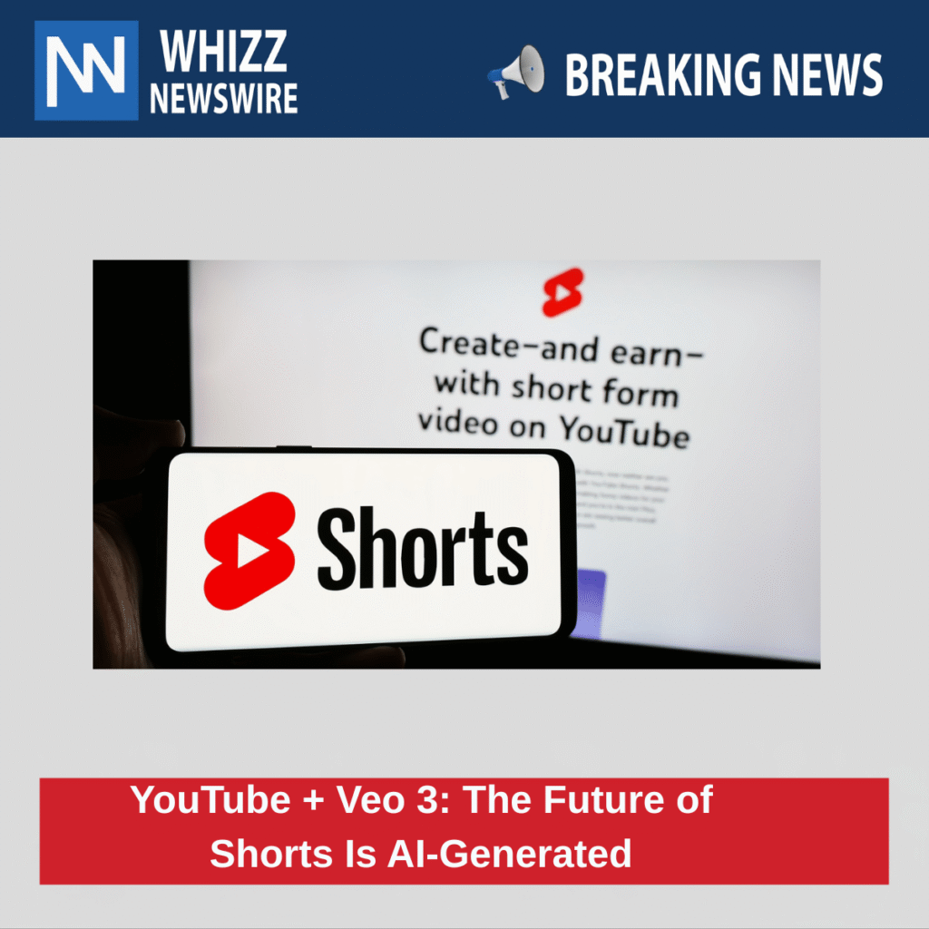 YouTube + Veo 3: The Future of Shorts Is AI-Generated