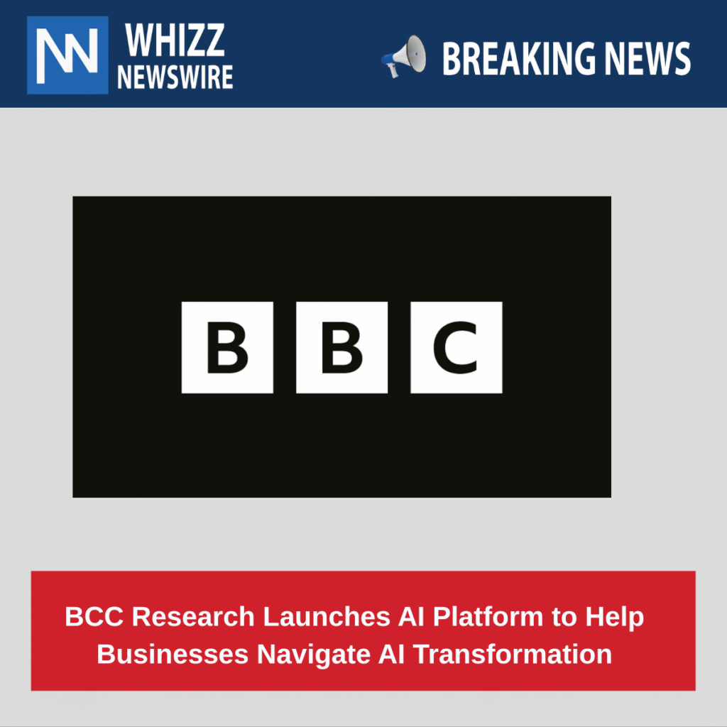 BCC Research Unveils AI Intelligence & Enablement Platform to Guide Organizations Through AI Transformation