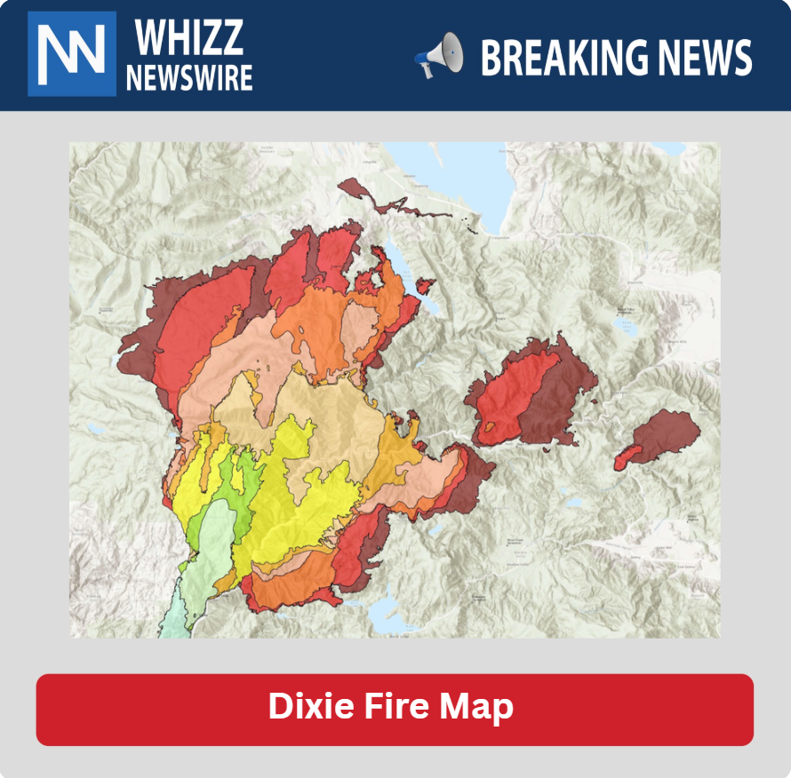 Dixie Fire Map