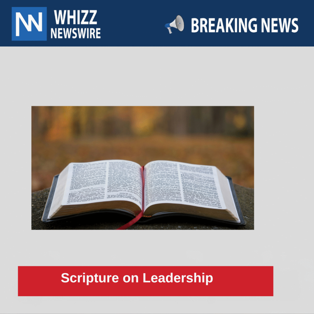 Scripture on Leadership