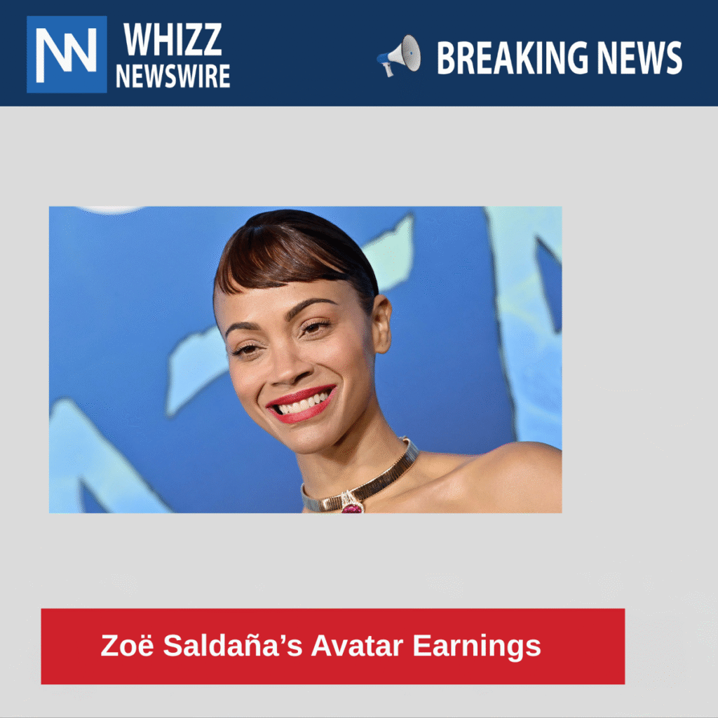 Zoë Saldaña’s Avatar Earnings