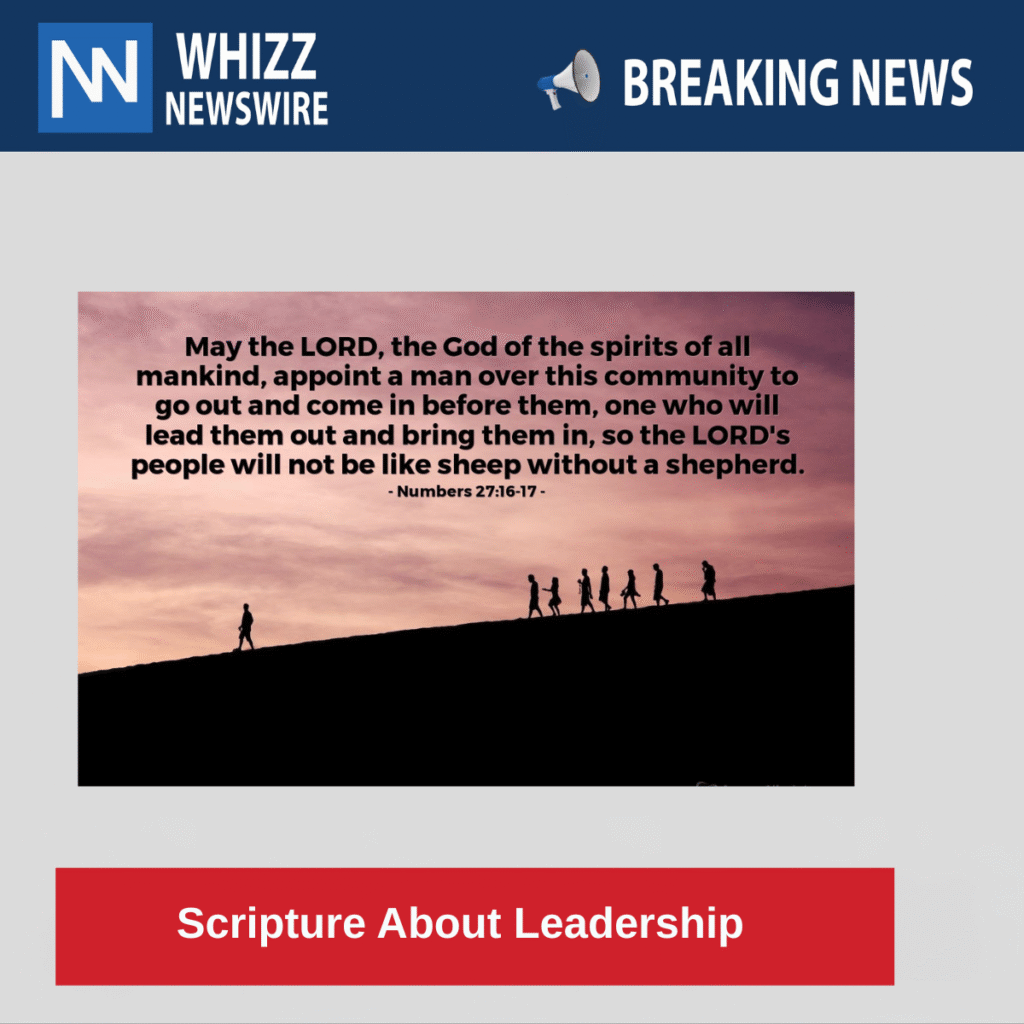 Scripture About Leadership