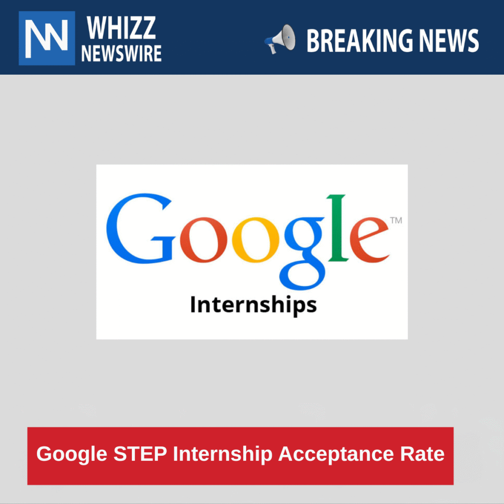 Google STEP Internship Acceptance Rate