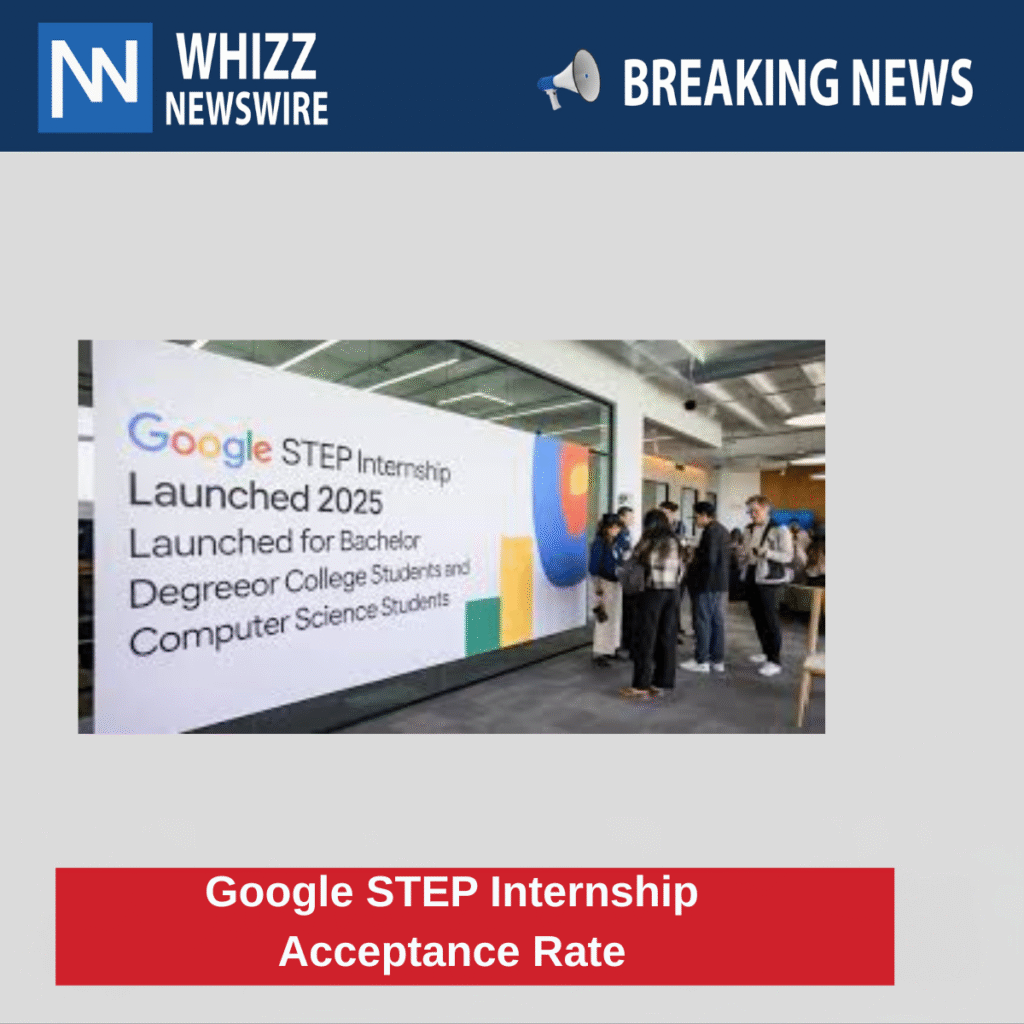 Google STEP Internship Acceptance Rate