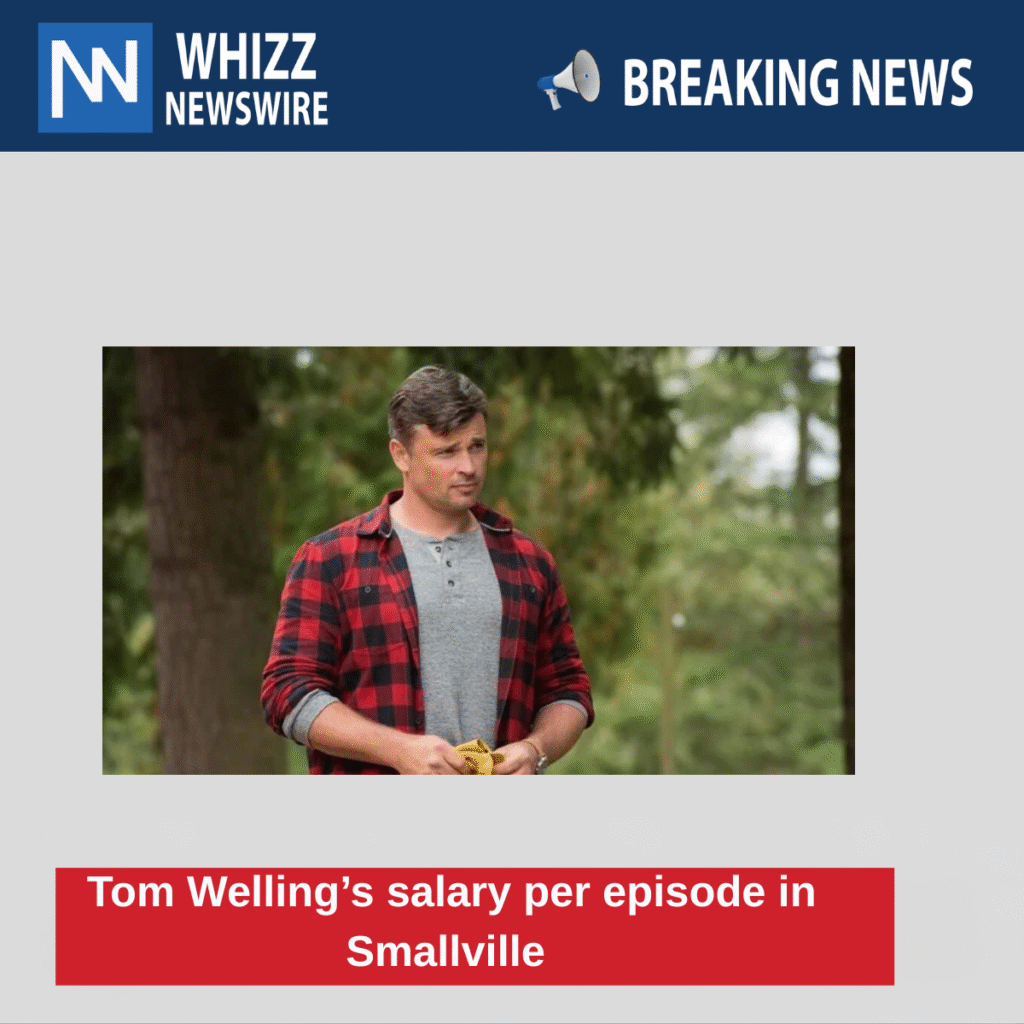 Tom Welling’s salary per episode in Smallville 