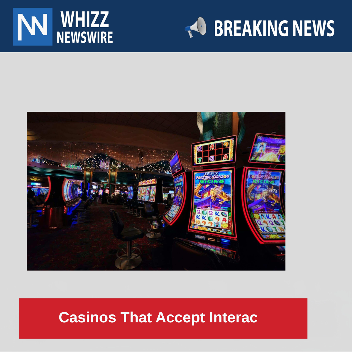Casinos That Accept Interac 