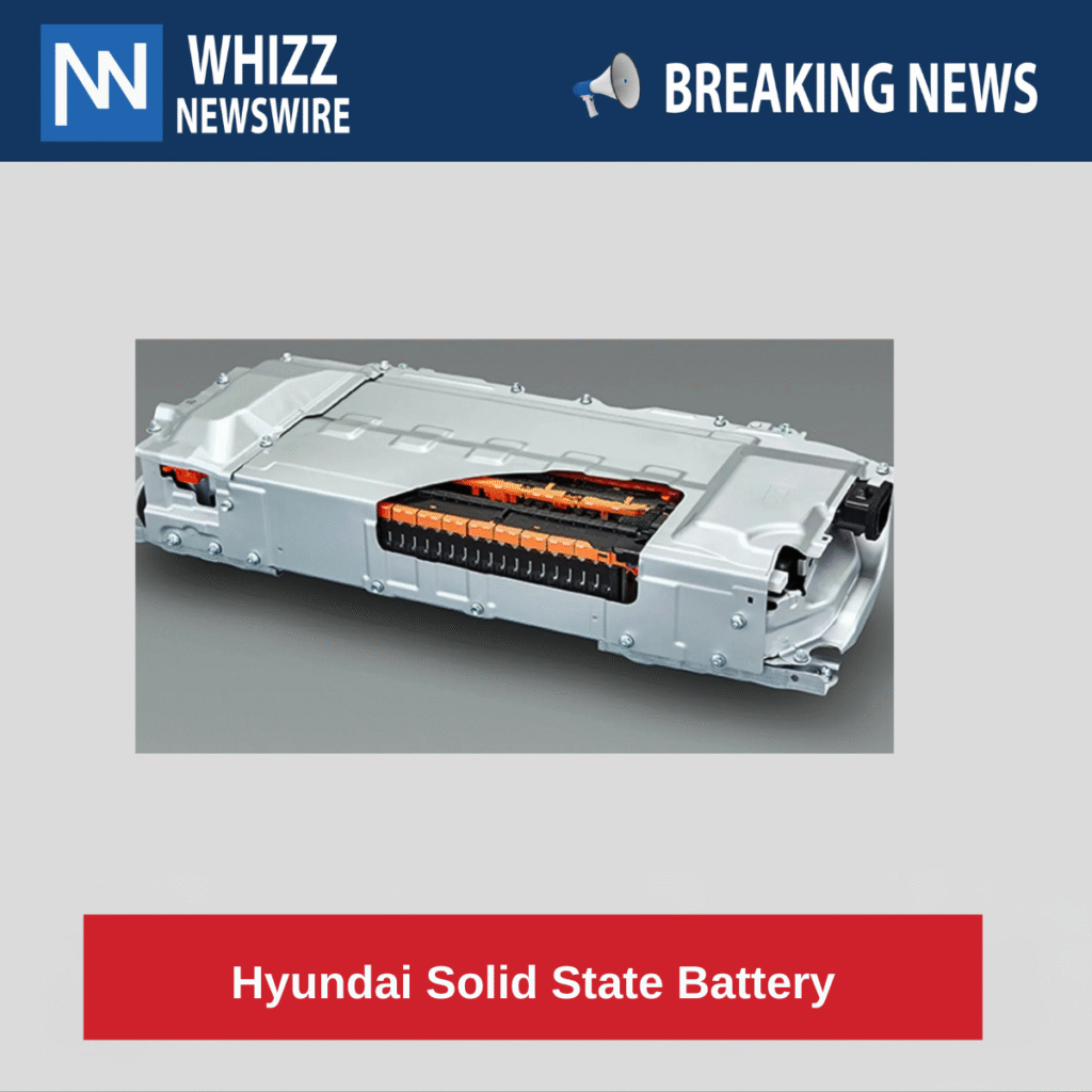 Hyundai Solid State Battery