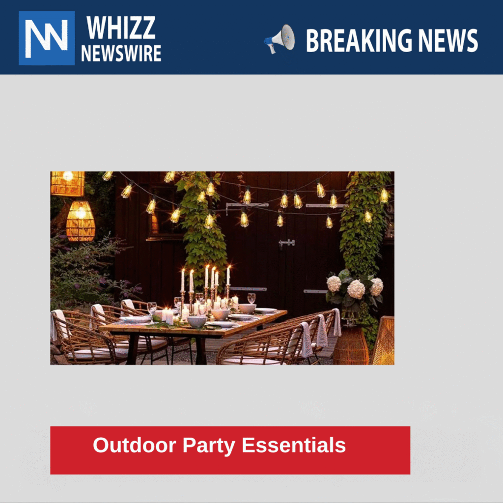  Outdoor Party Essentials 