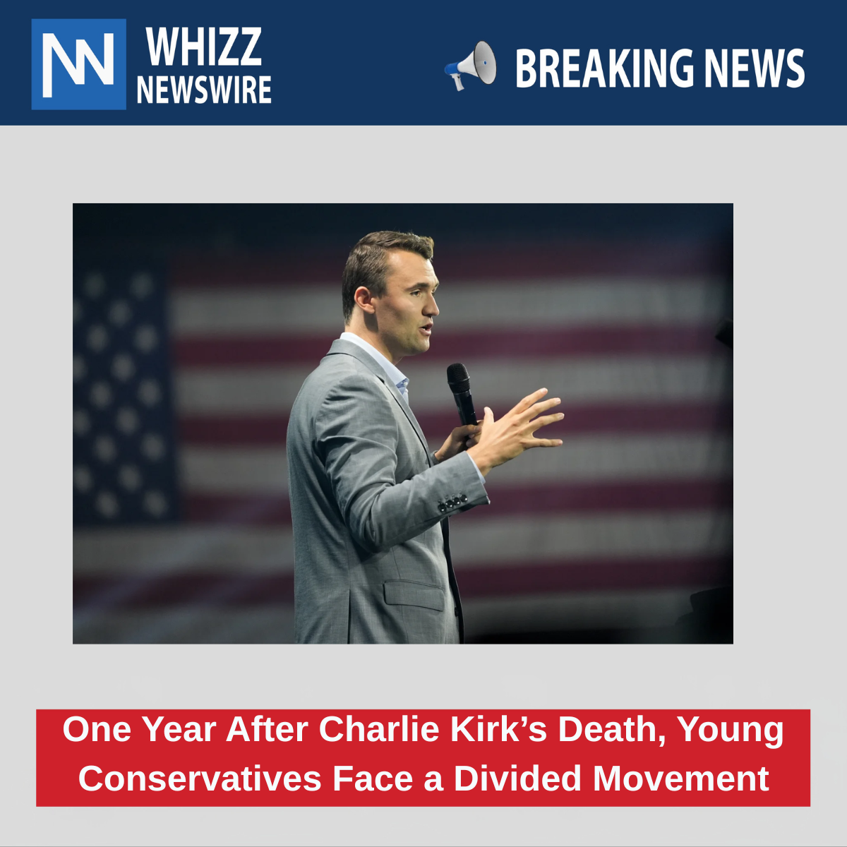 One Year After Charlie Kirk’s Death, Young Conservatives Face a Divided Movement