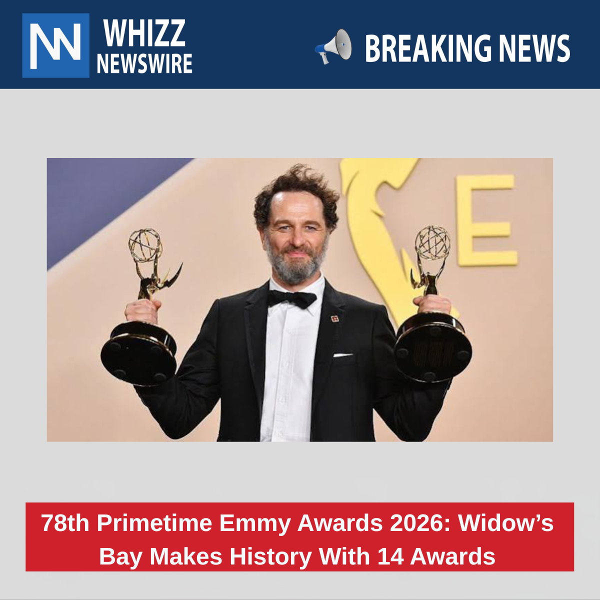 78th Primetime Emmy Awards 2026: Widow’s Bay Makes History With 14 Awards